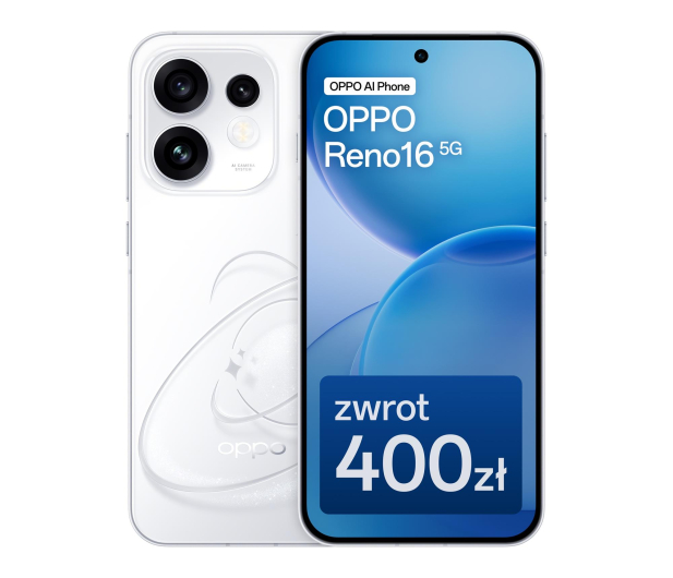 OPPO Reno16 5G 8/512GB White - 1576104 - zdjęcie